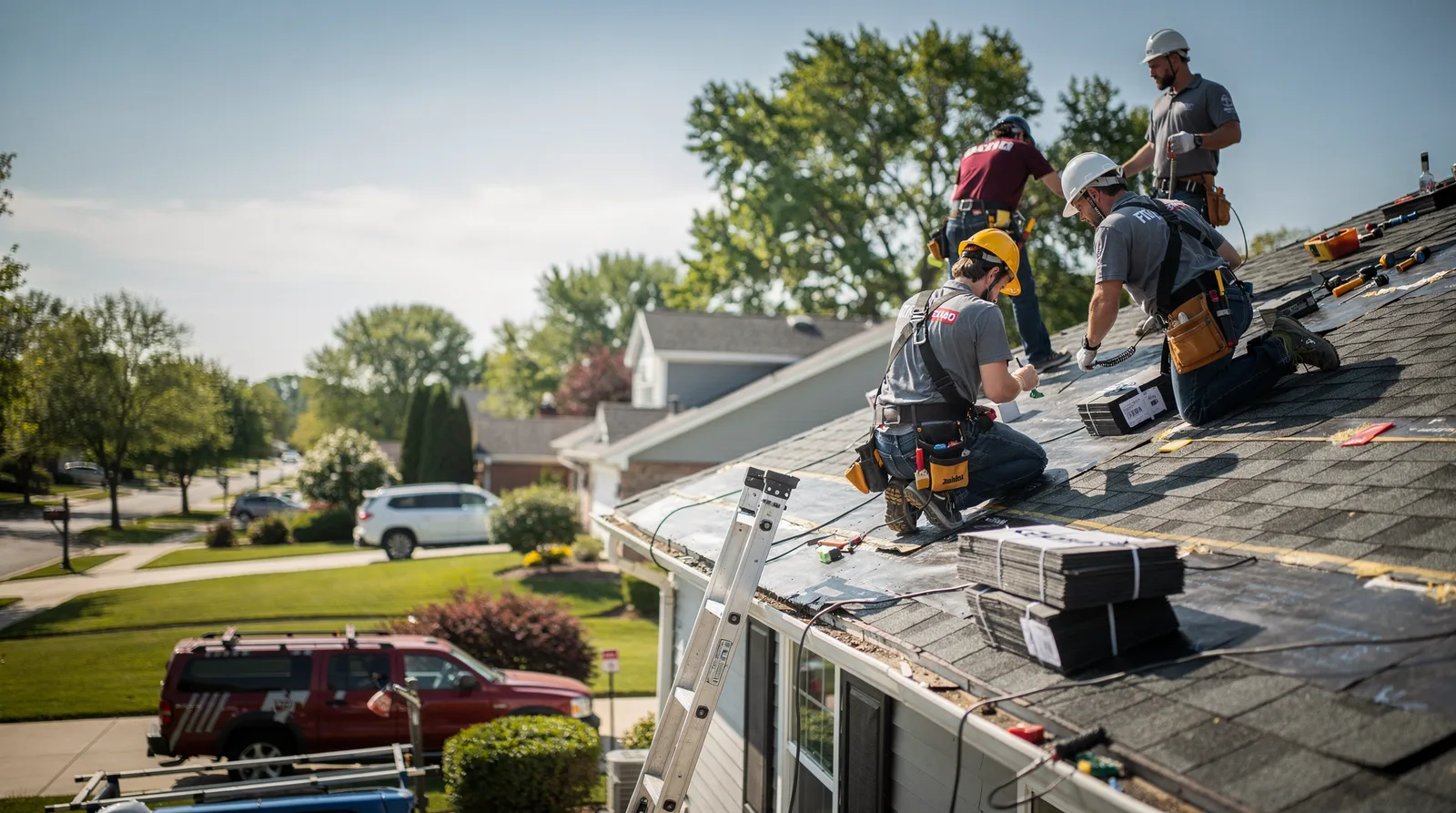 Roof Repair in New Hartford, IA around you